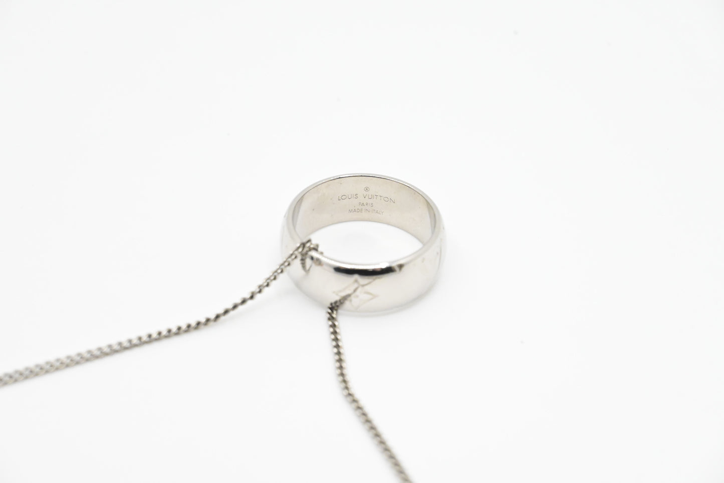 Louis Vuitton Monogram Charms Ring Necklace
