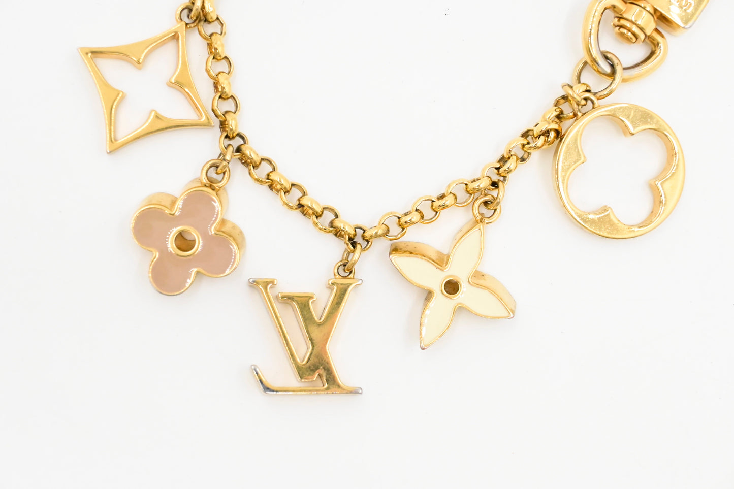 Louis Vuitton Fleur de Monogram Bag Charm Chain