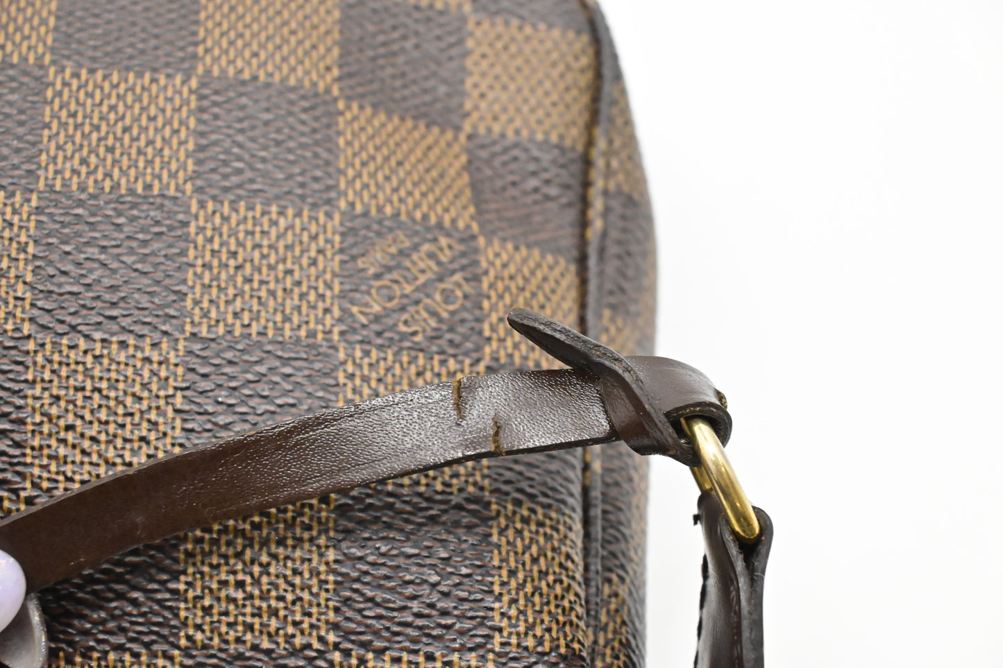 Louis Vuitton Pochette Accessoires in Damier Ebene Canvas