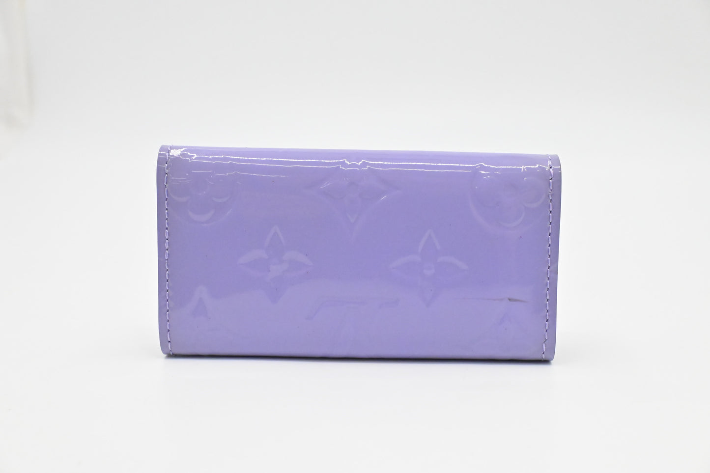 Louis Vuitton 4 Key Case in Lilac Vernis Leather