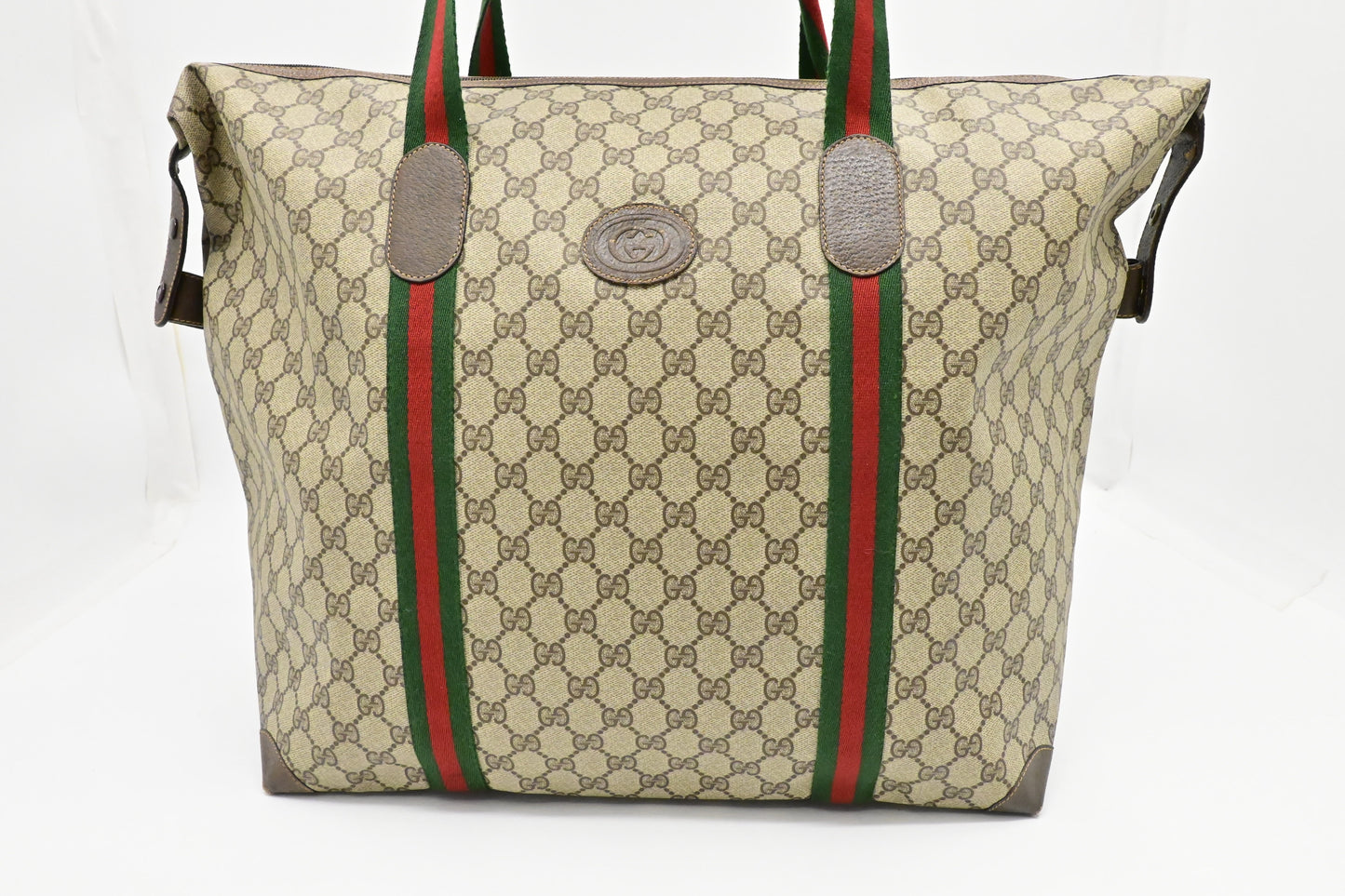 Gucci Shoulder Tote in GG Supreme Canvas