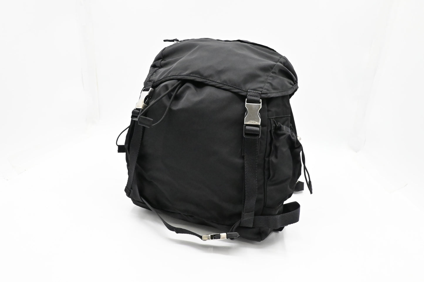 Prada Medium Hiking Backpack in Black Nylon
