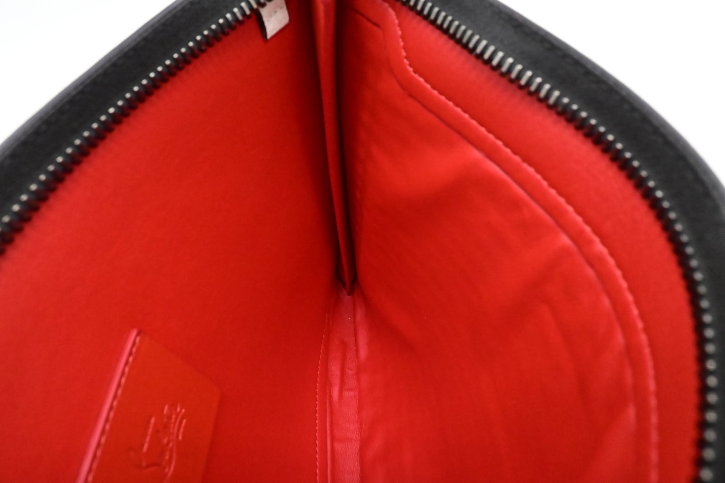 Louboutin Skypouch Crossbody in White Leather