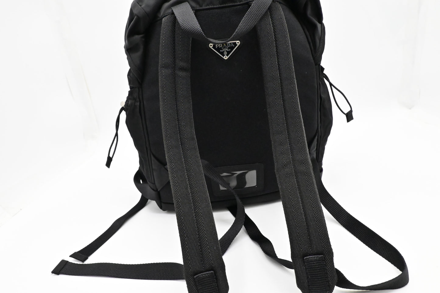 Prada Medium Hiking Backpack in Black Nylon