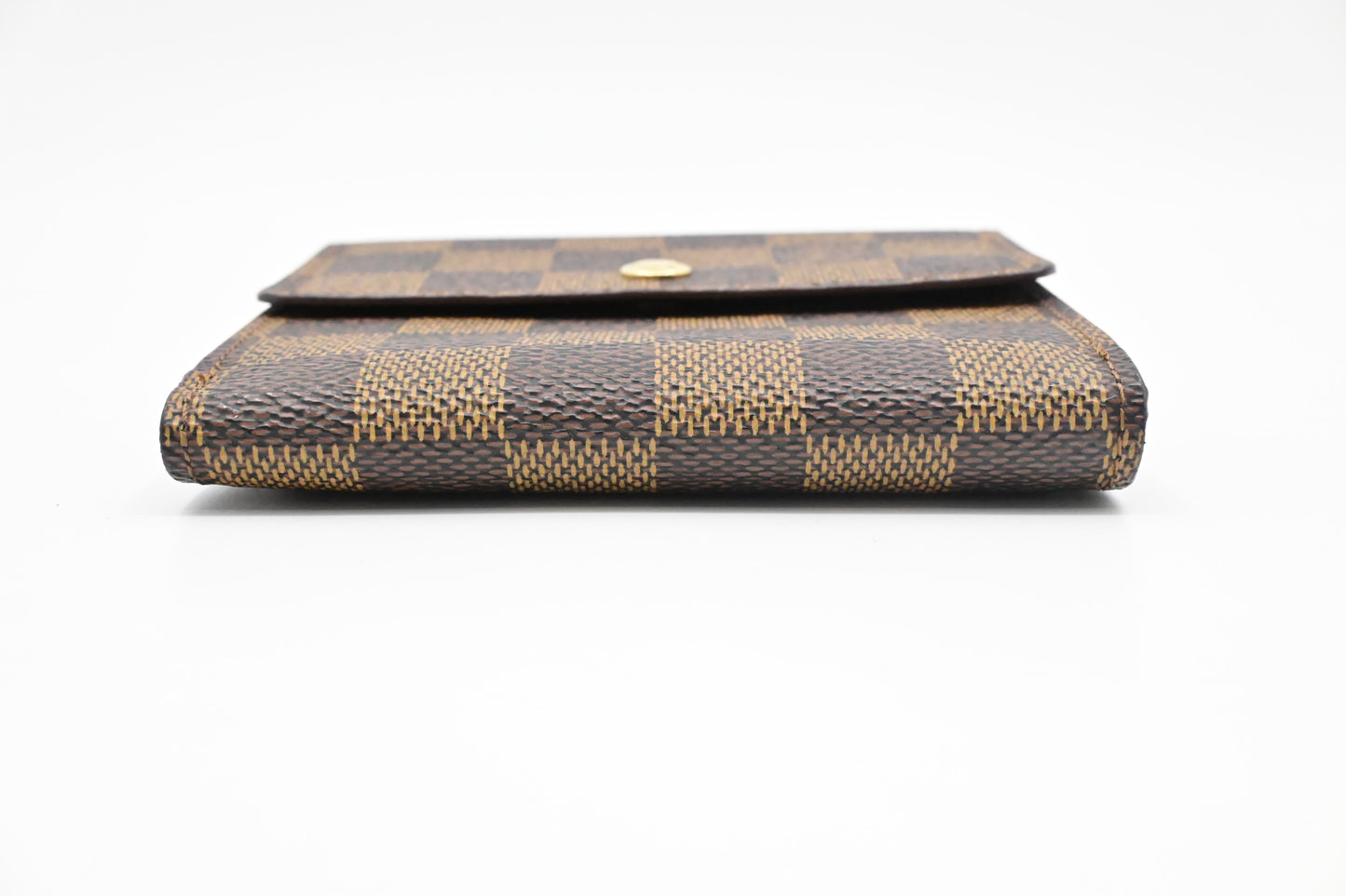 Louis Vuitton Elise Wallet in Damier Ebene Canvas