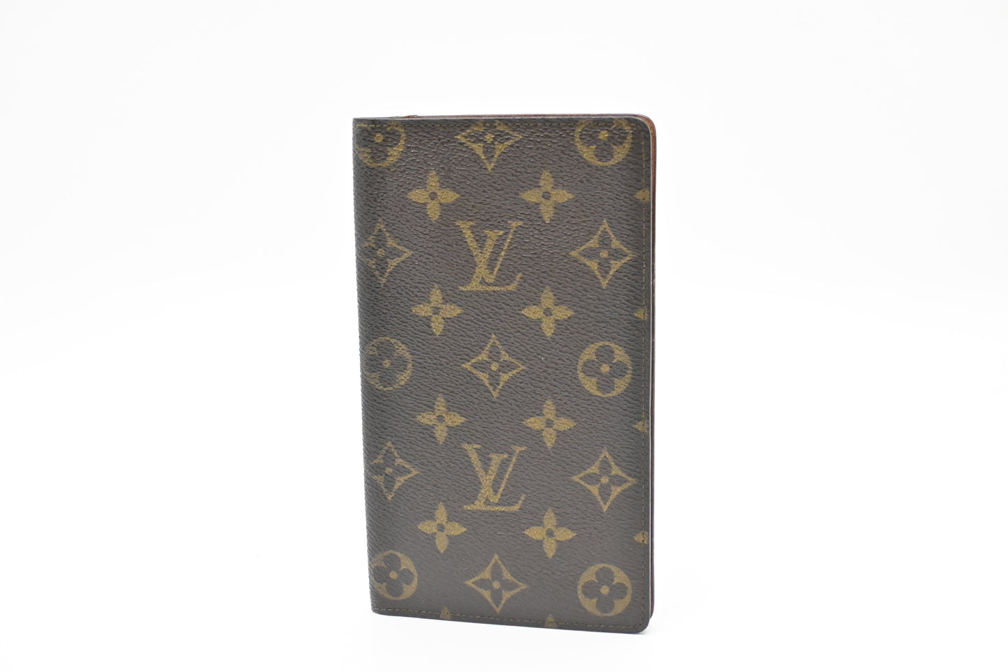 Louis Vuitton Vertical Bifold Wallet in Monogram Canvas