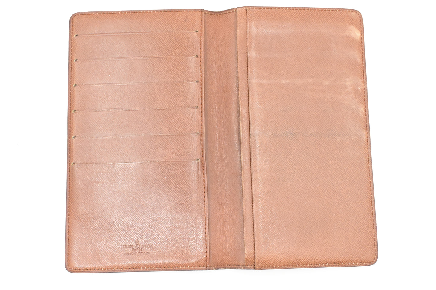 Louis Vuitton Vertical Bifold Wallet in Monogram Canvas