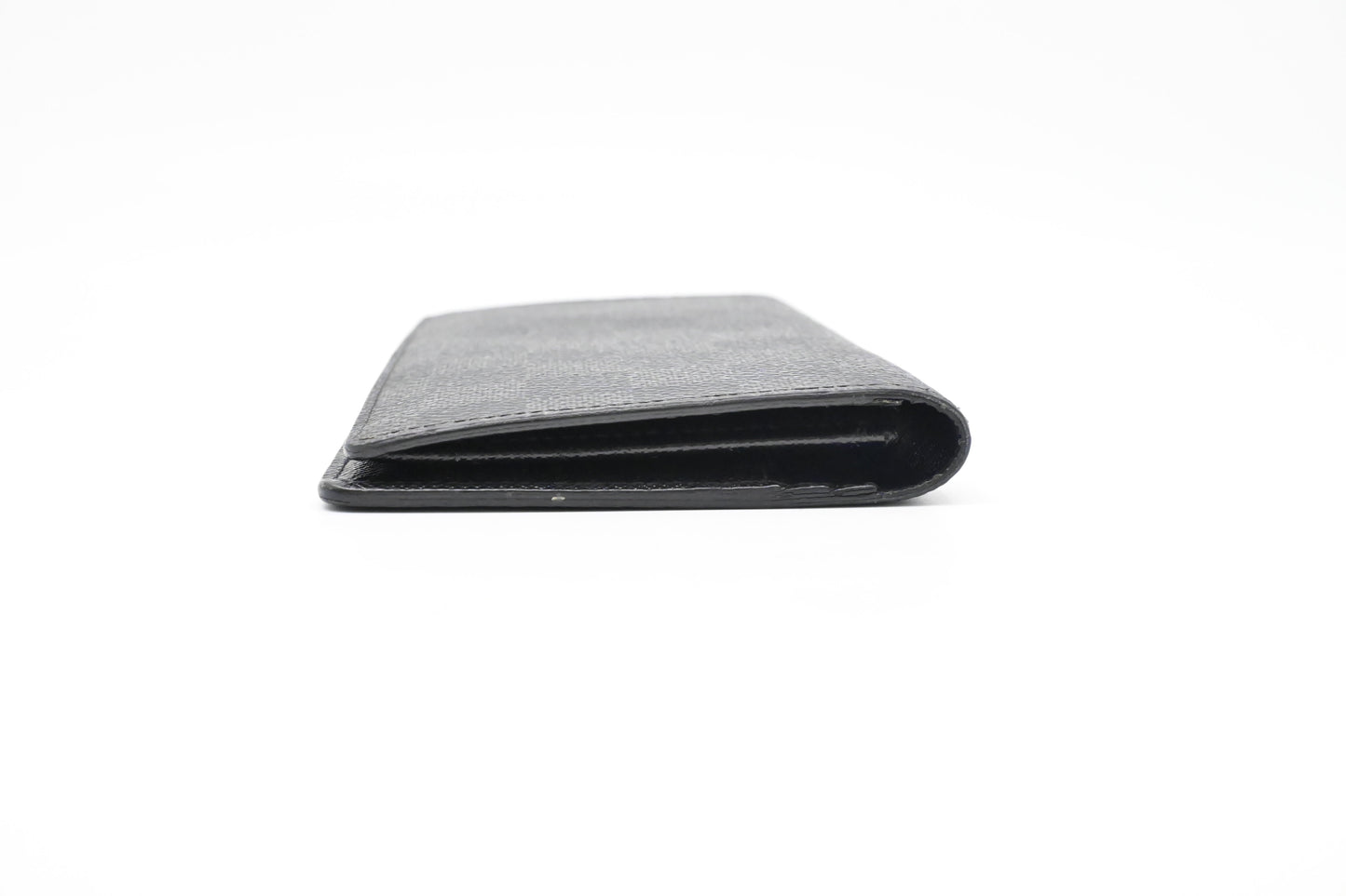 Louis Vuitton Brazza Wallet in Damier Graphite Canvas