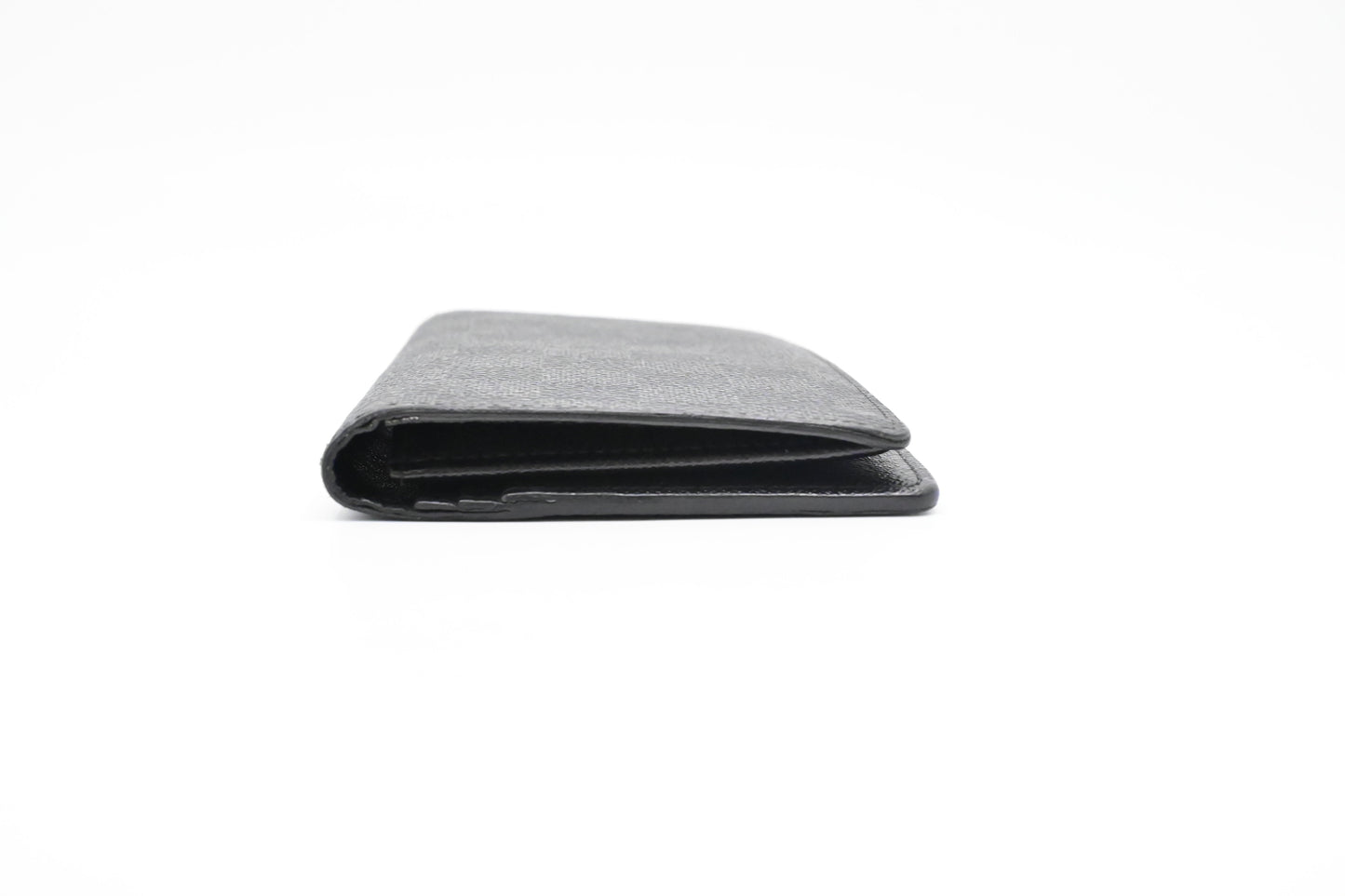 Louis Vuitton Brazza Wallet in Damier Graphite Canvas