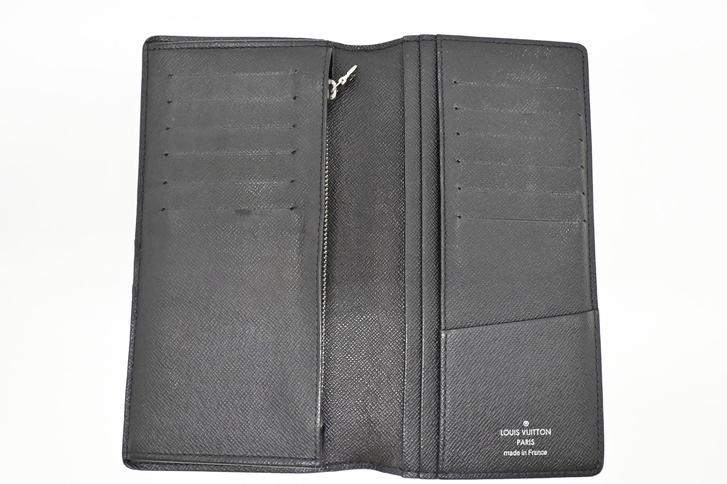 Louis Vuitton Brazza Wallet in Damier Graphite Canvas