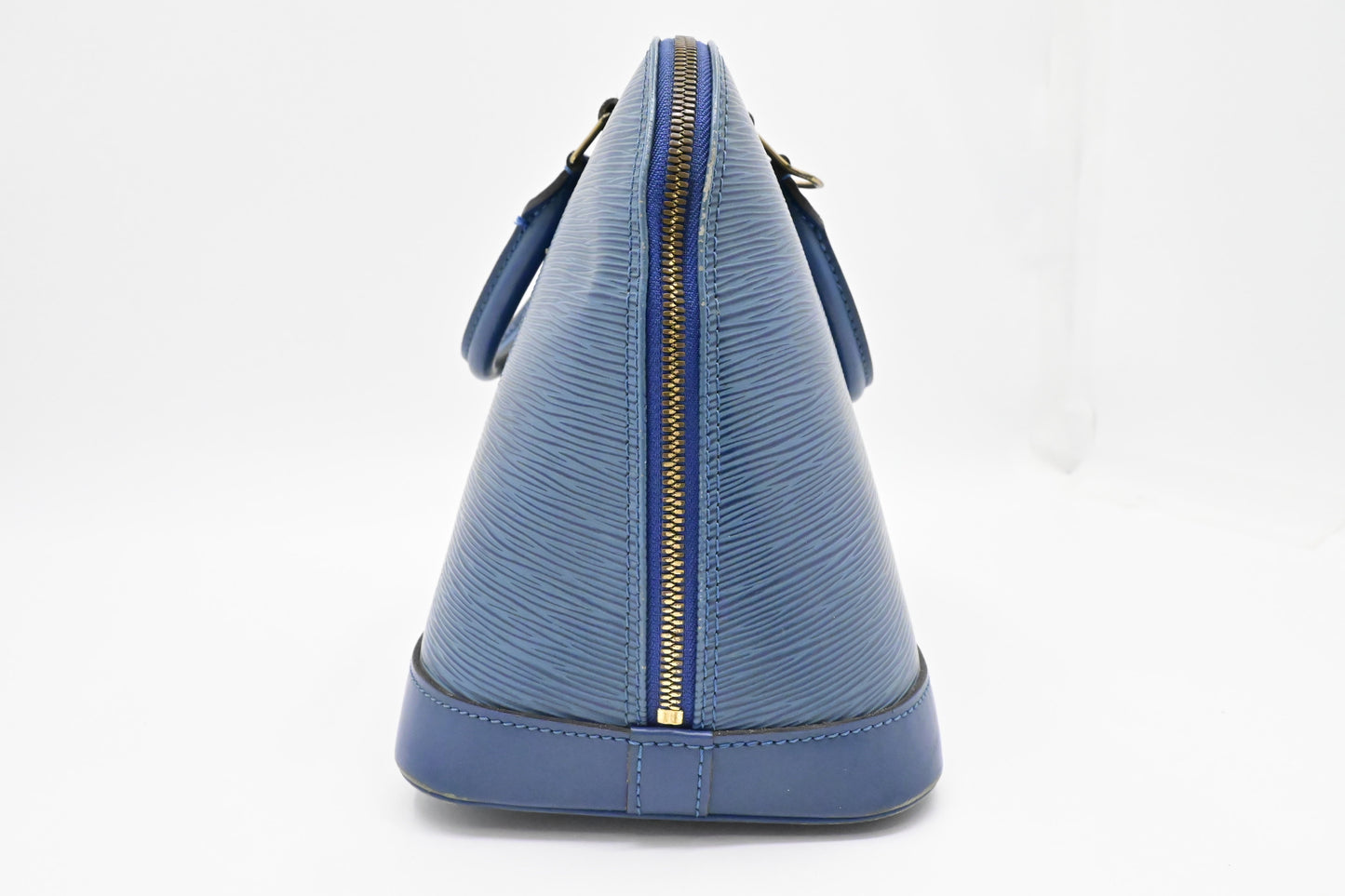 Louis Vuitton Alma PM in Blue Epi Leather