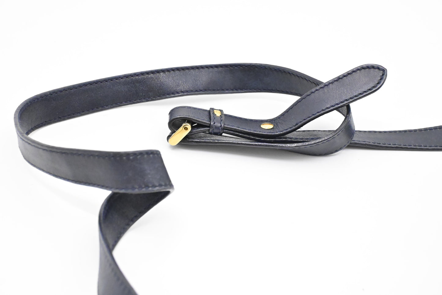 Gucci Crossbody Bag in Dark Navy Blue Leather
