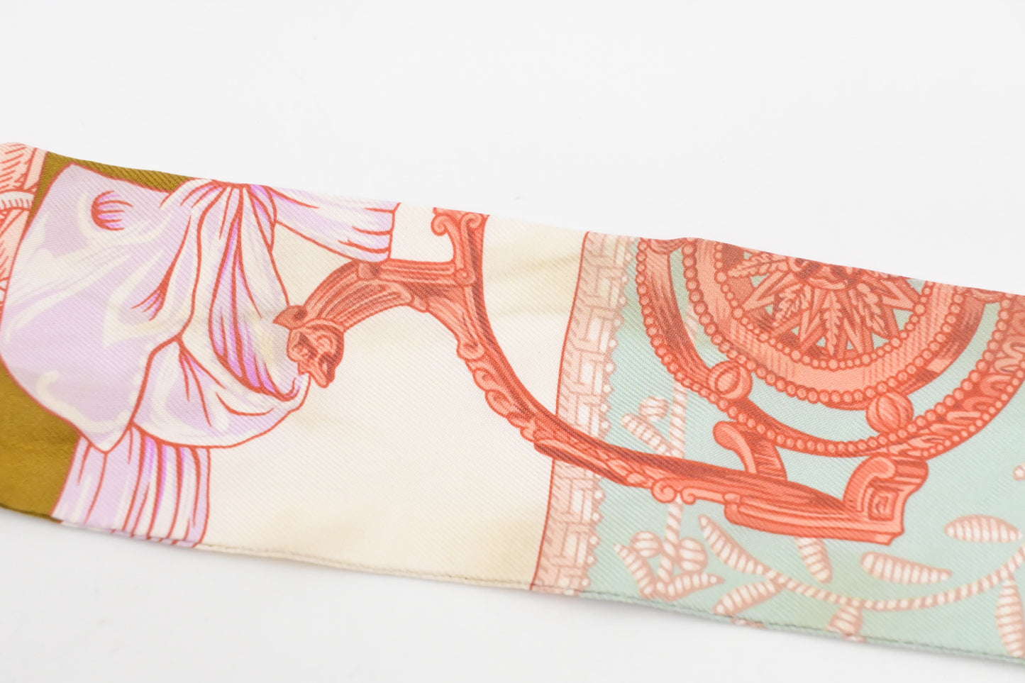 Hermes 'Cavalleria d Etriers' Twilly in Silk