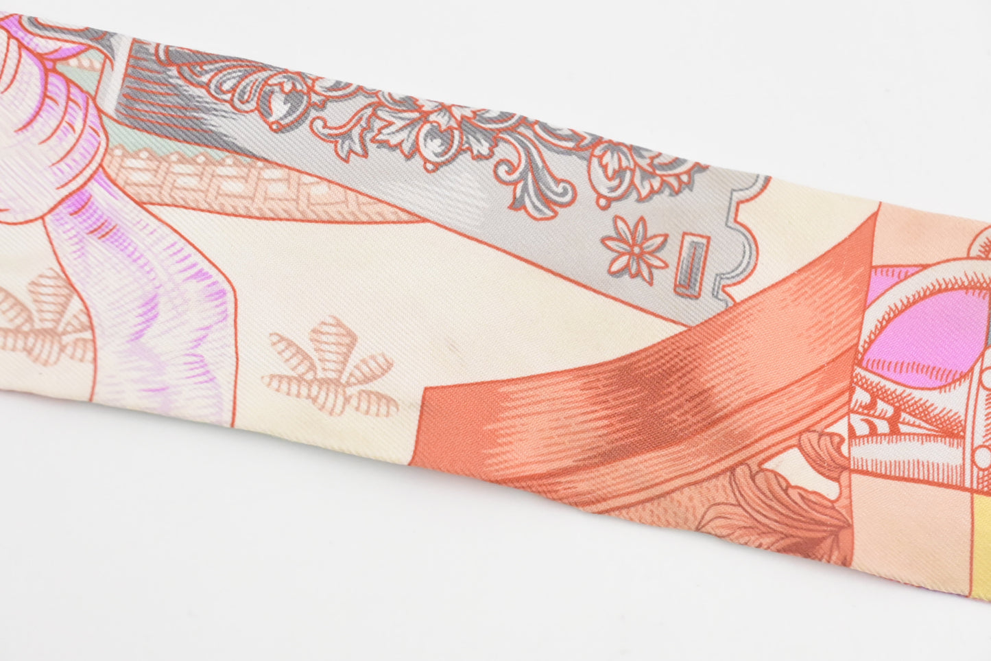 Hermes 'Cavalleria d Etriers' Twilly in Silk