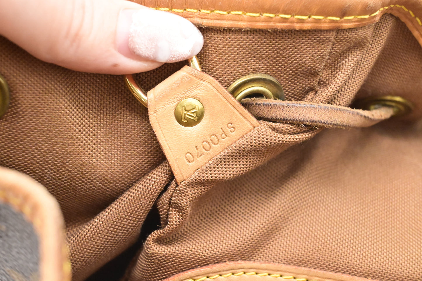 Louis Vuitton Montsouris GM in Monogram Canvas