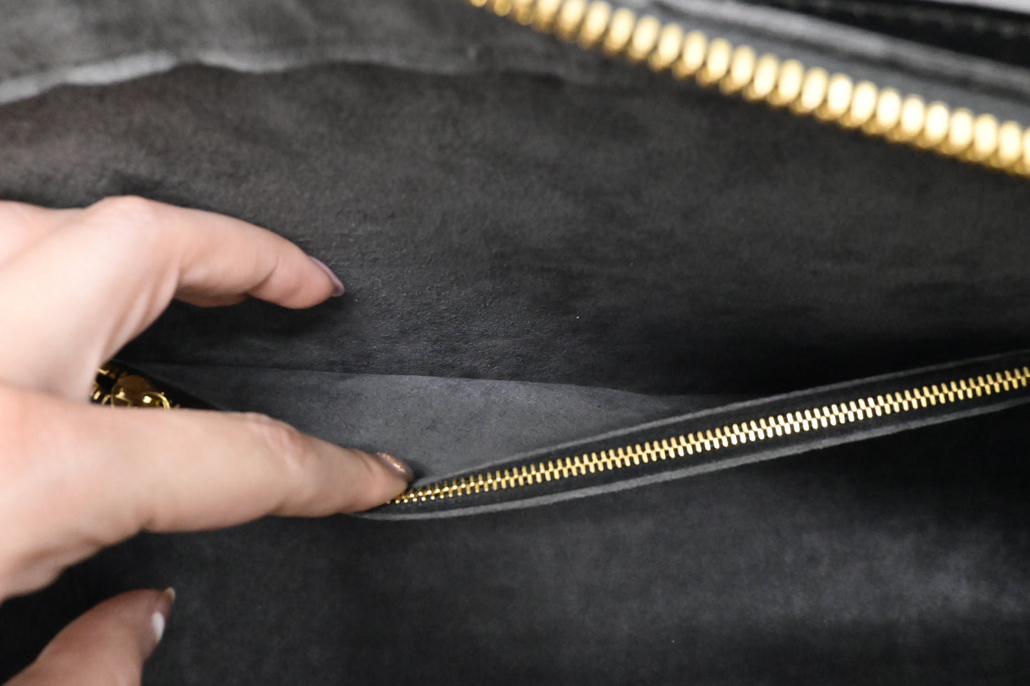 Louis Vuitton Solferino GM in Black Epi Leather