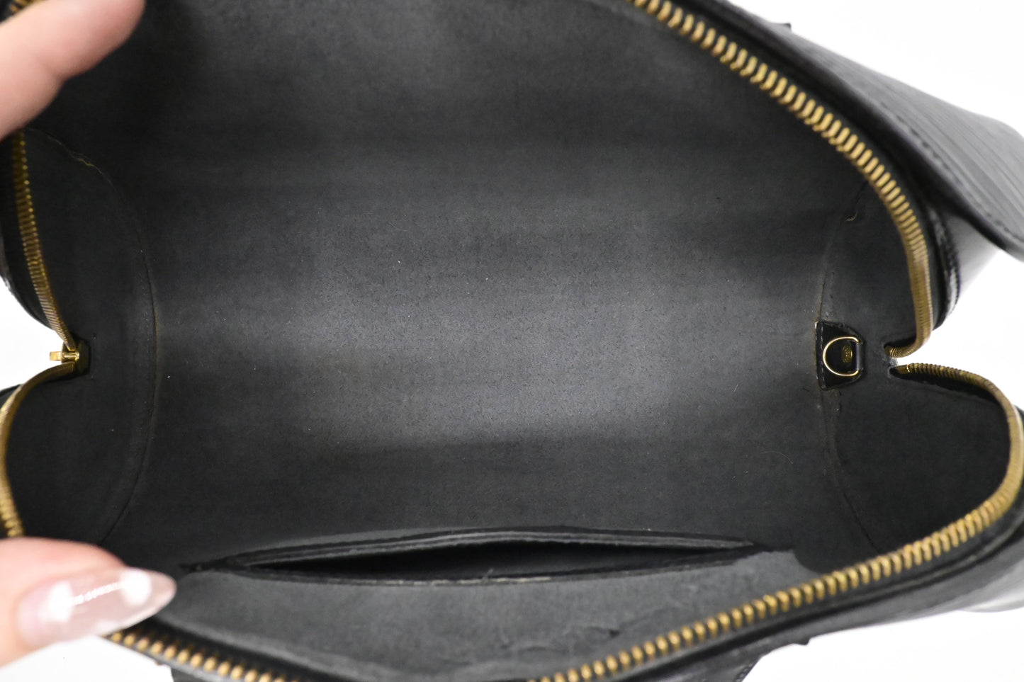 Louis Vuitton Soufflot in Black Epi Leather