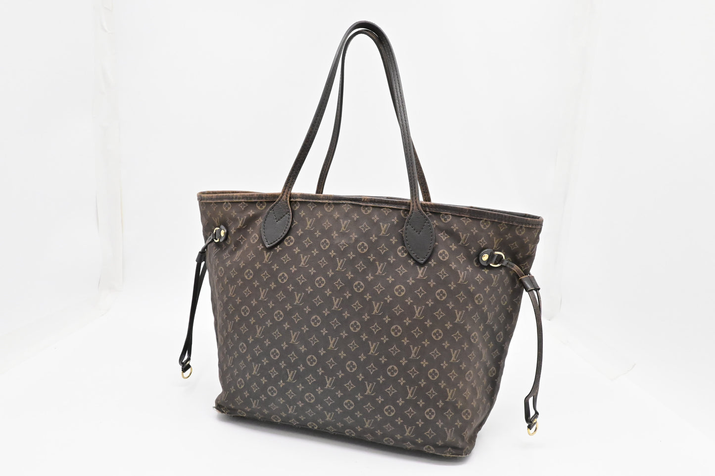 Louis Vuitton Neverfull MM in Fusain Mini Lin Canvas