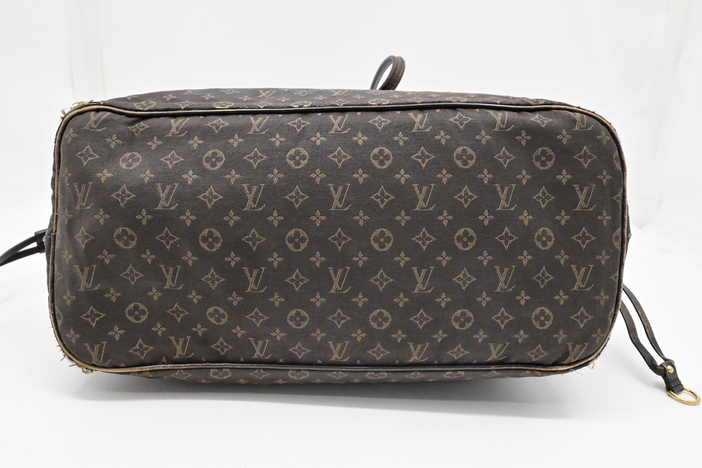Louis Vuitton Neverfull MM in Fusain Mini Lin Canvas
