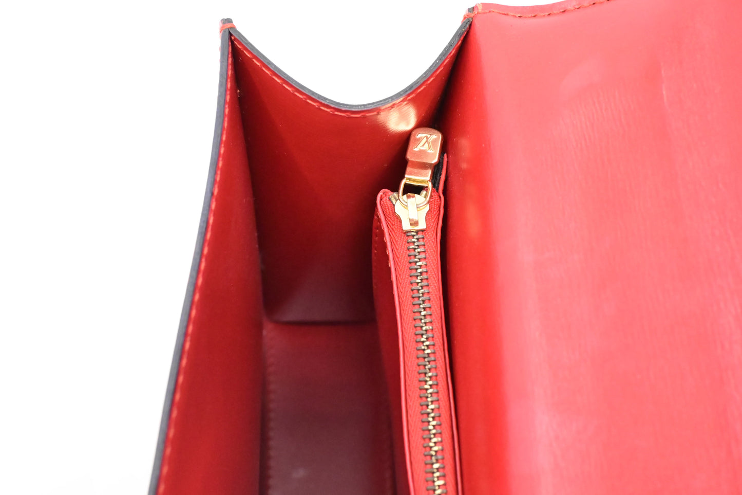 Louis Vuitton Malesherbes in Red Epi Leather