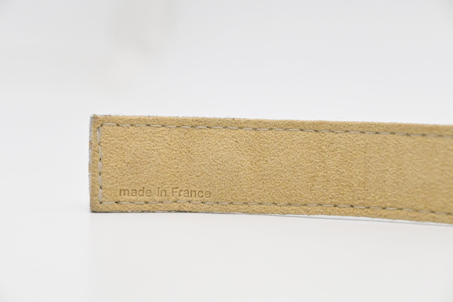 Louis Vuitton Kobe 2002 Bracelet in Silver and Beige Cloth