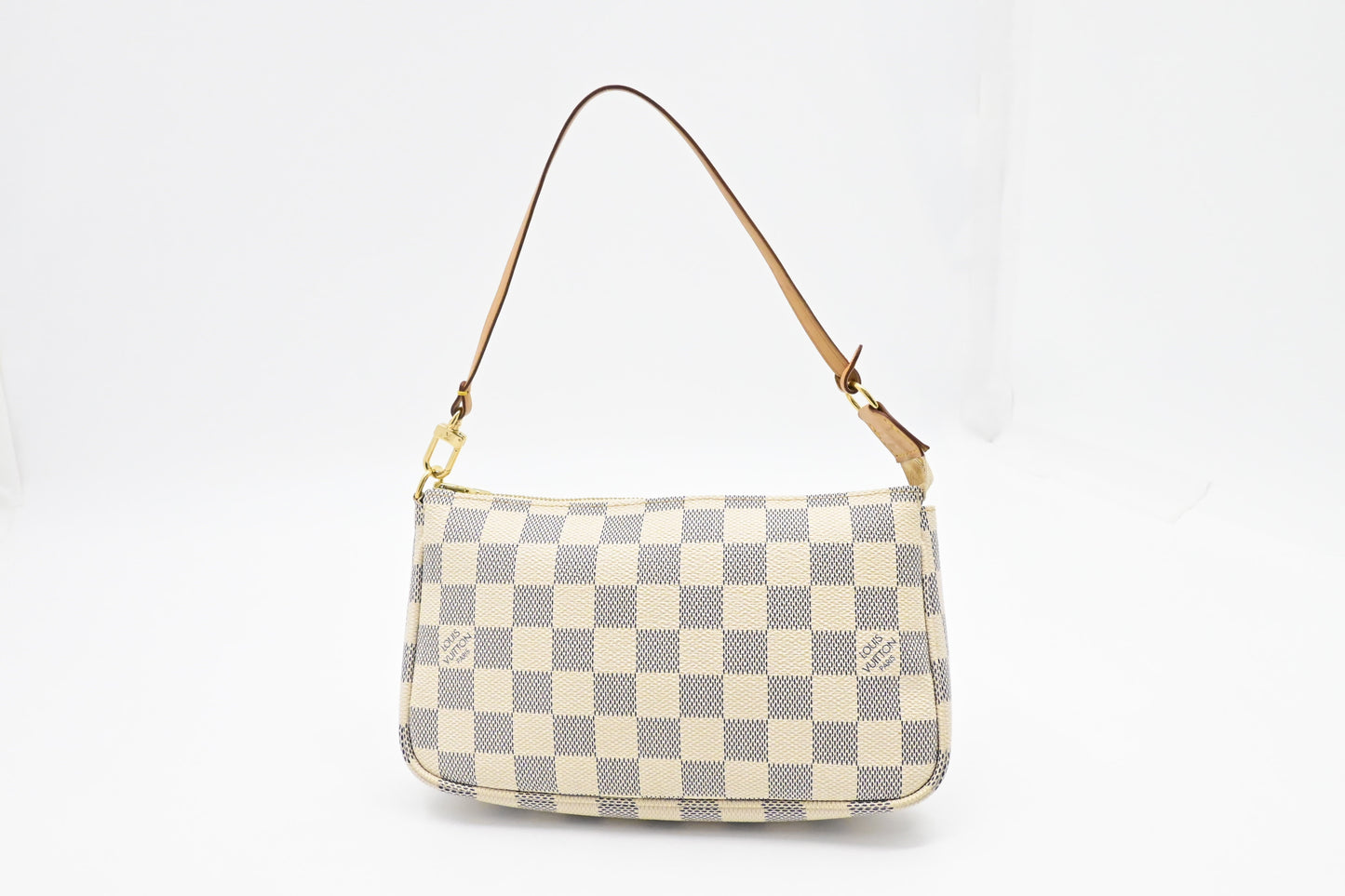 Louis Vuitton Pochette Accessoires in Damier Azur Canvas