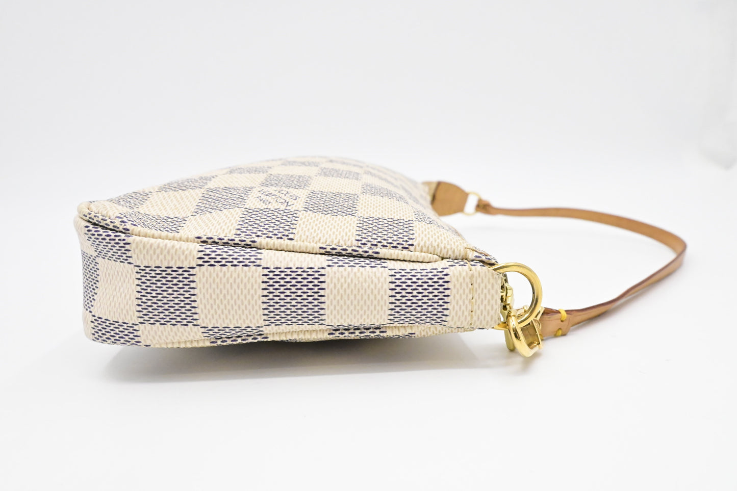 Louis Vuitton Pochette Accessoires in Damier Azur Canvas