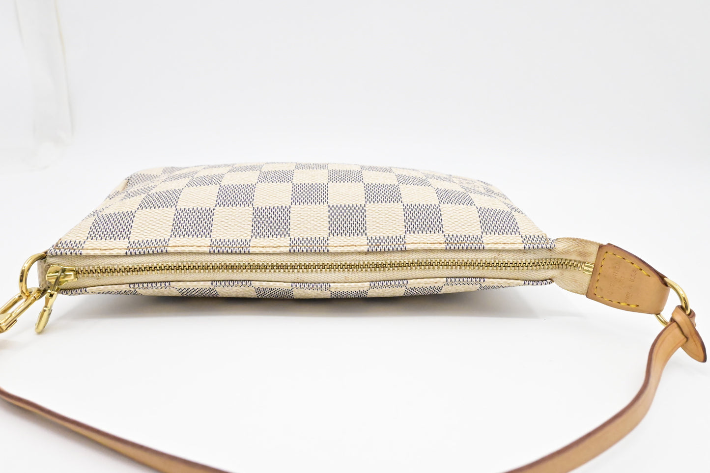 Louis Vuitton Pochette Accessoires in Damier Azur Canvas
