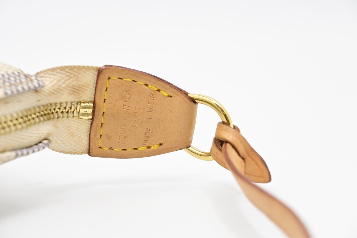 Louis Vuitton Pochette Accessoires in Damier Azur Canvas