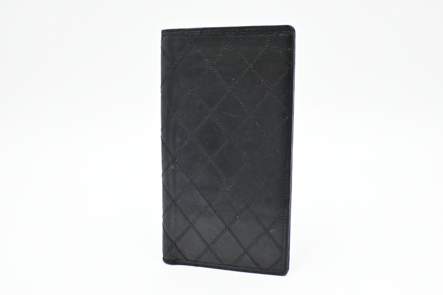 Chanel Bifold Wallet in Black Leather