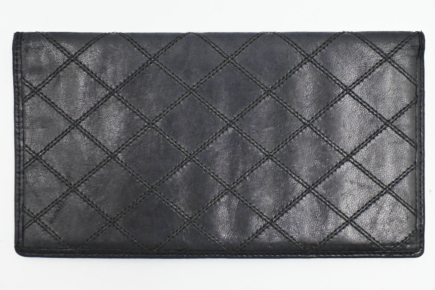 Chanel Bifold Wallet in Black Leather