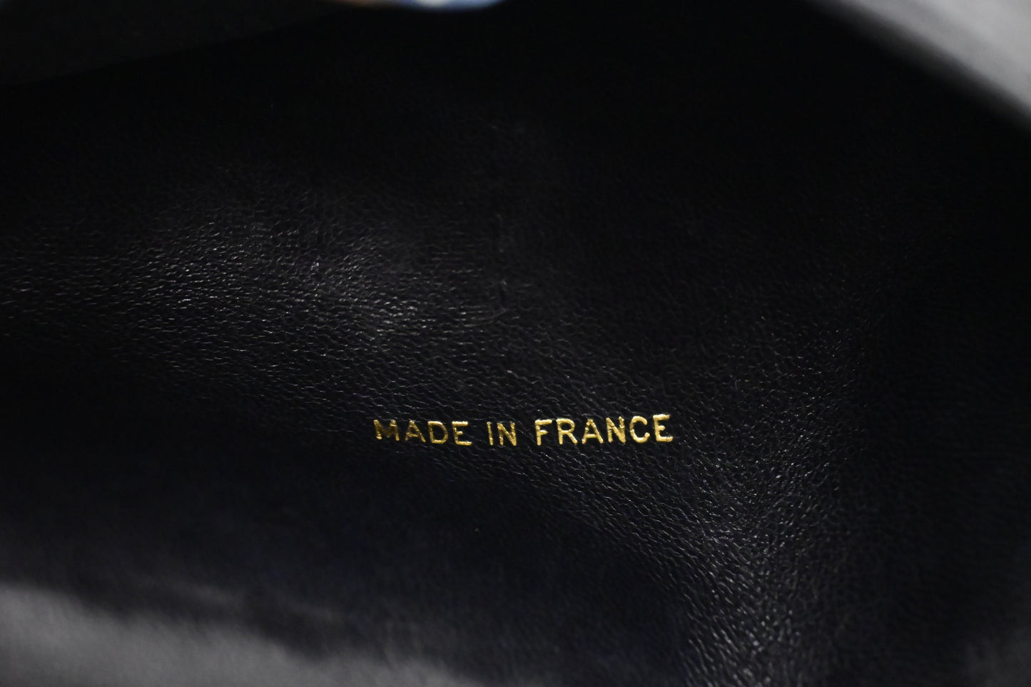 Chanel Bifold Wallet in Black Leather