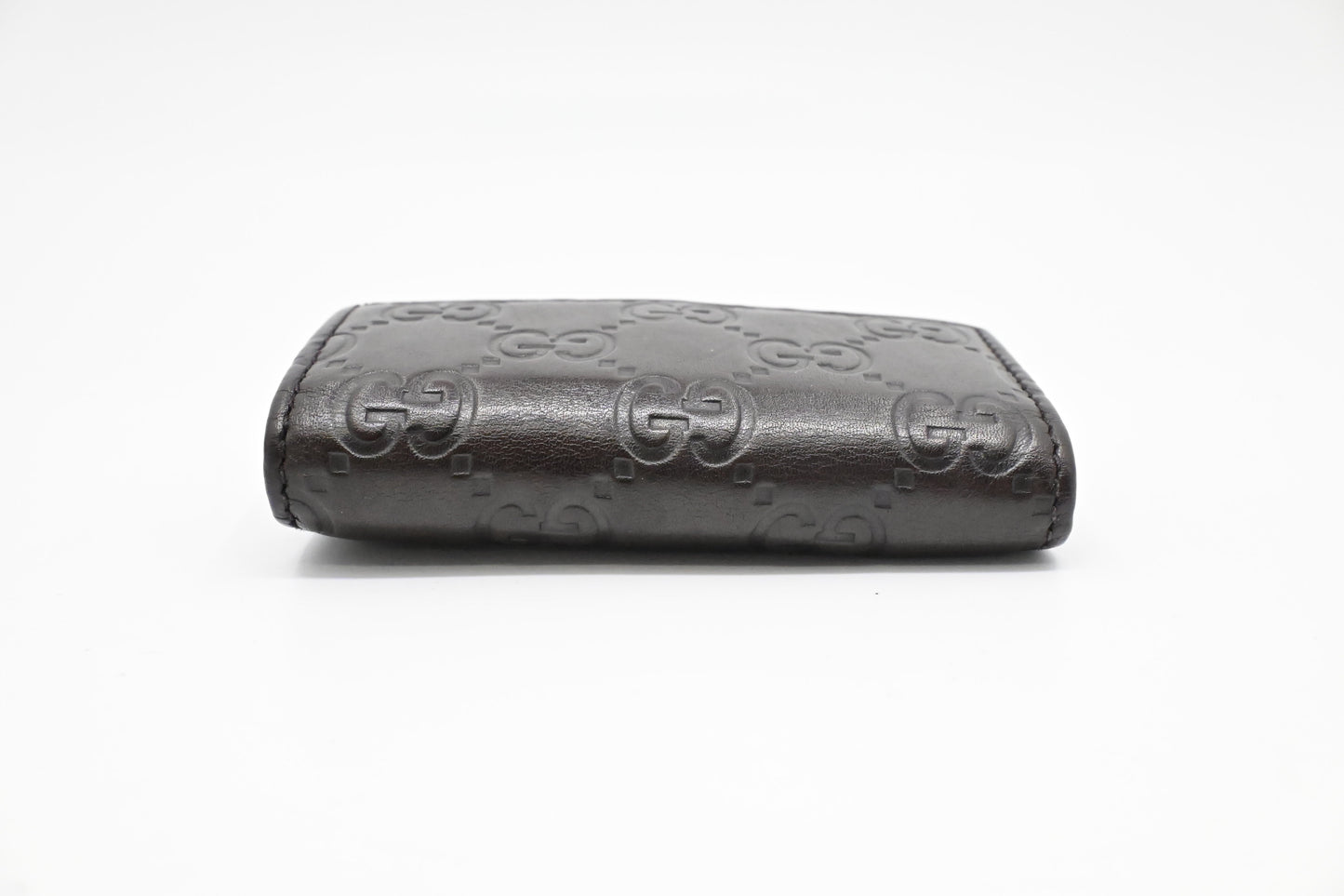 Gucci 6 Key Case in Brown Guccissima Leather