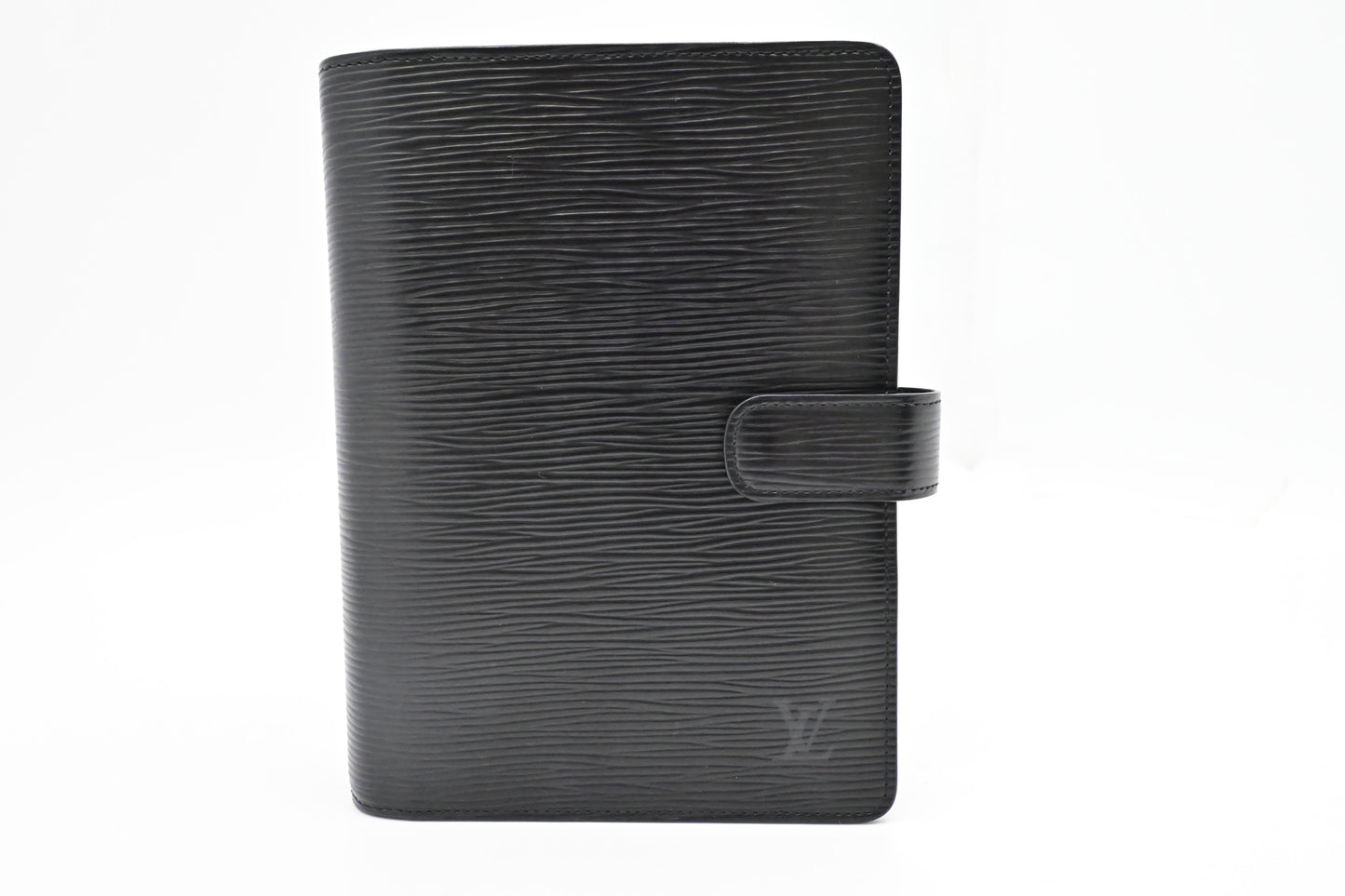 Louis Vuitton Agenda MM in Black Epi Leather