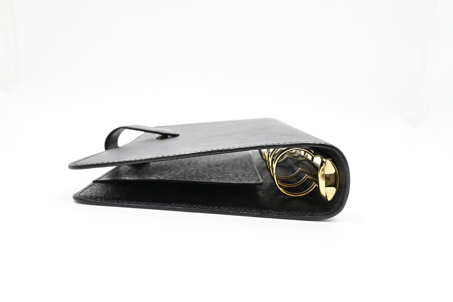 Louis Vuitton Agenda MM in Black Epi Leather
