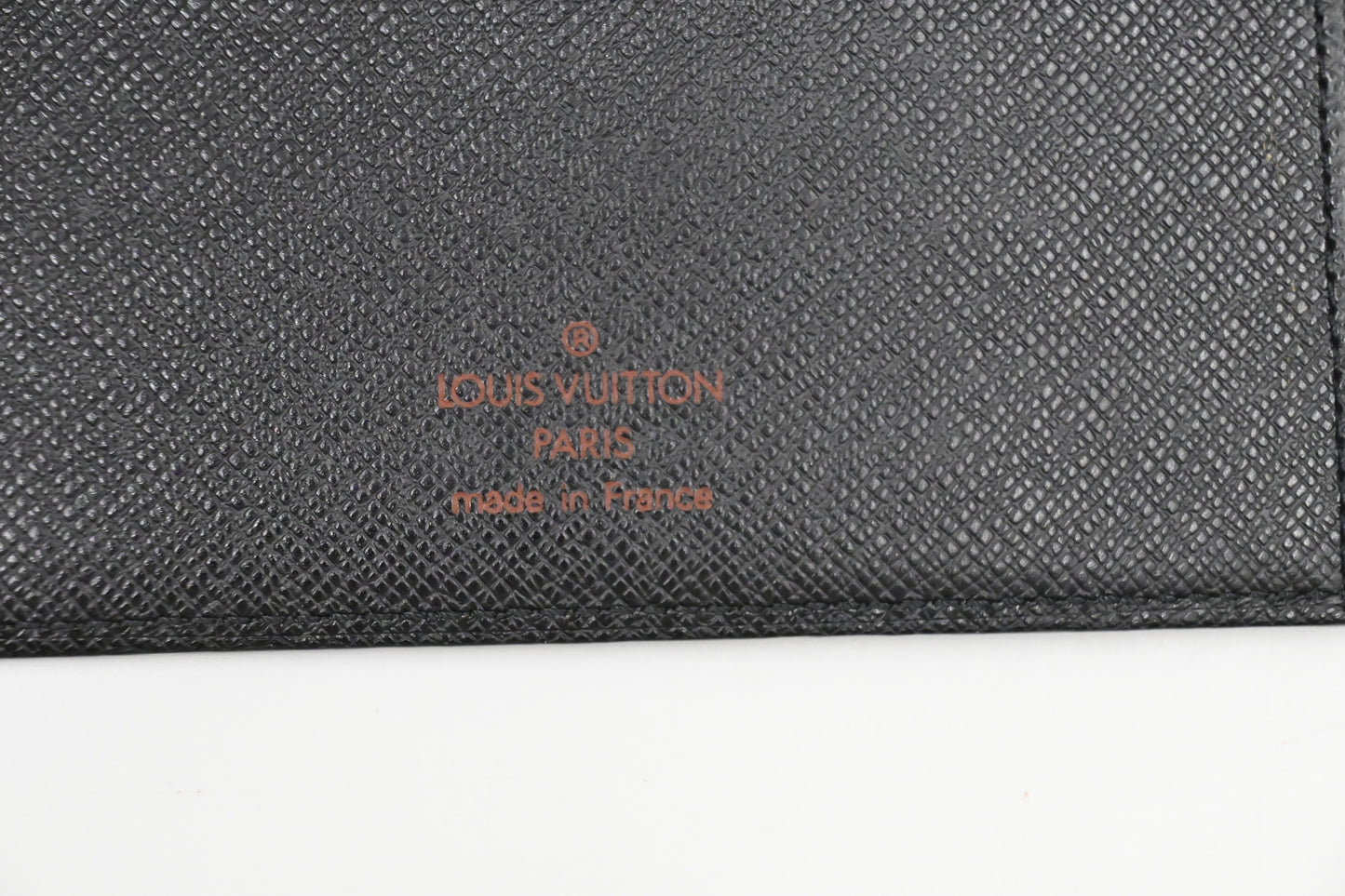 Louis Vuitton Agenda MM in Black Epi Leather