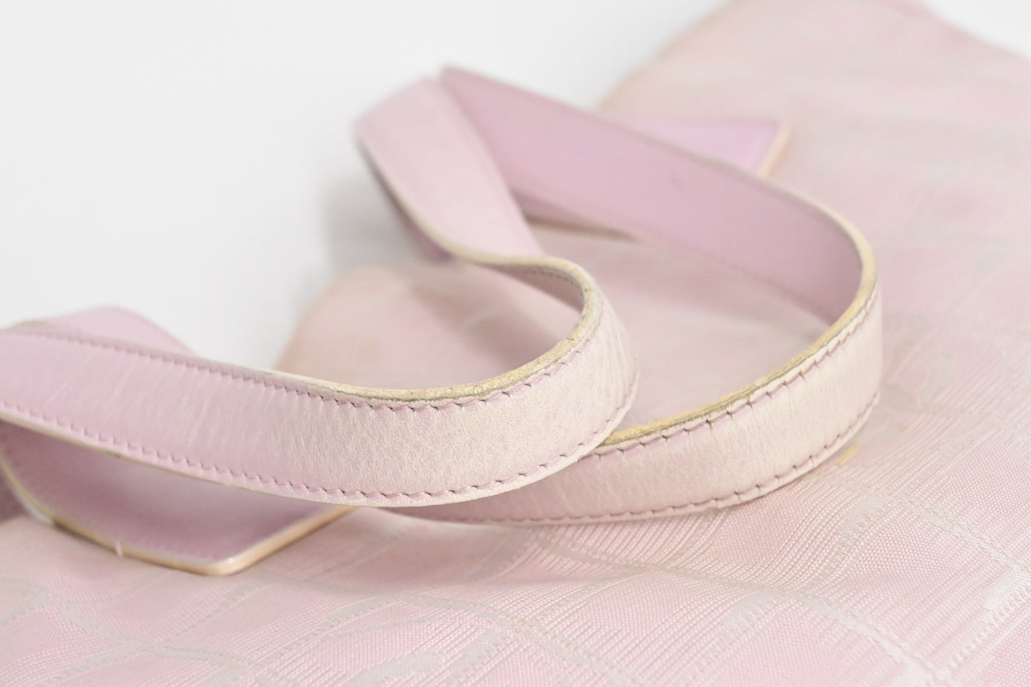 Chanel New Travel Line Tote in Pink Canvas