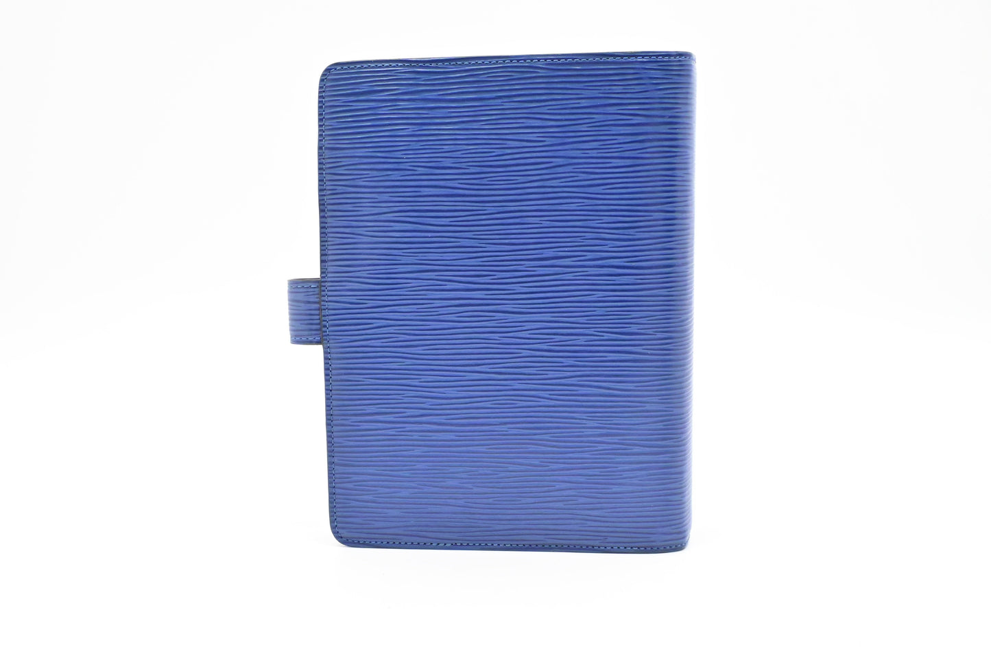 Louis Vuitton Agenda MM in Epi Blue Leather