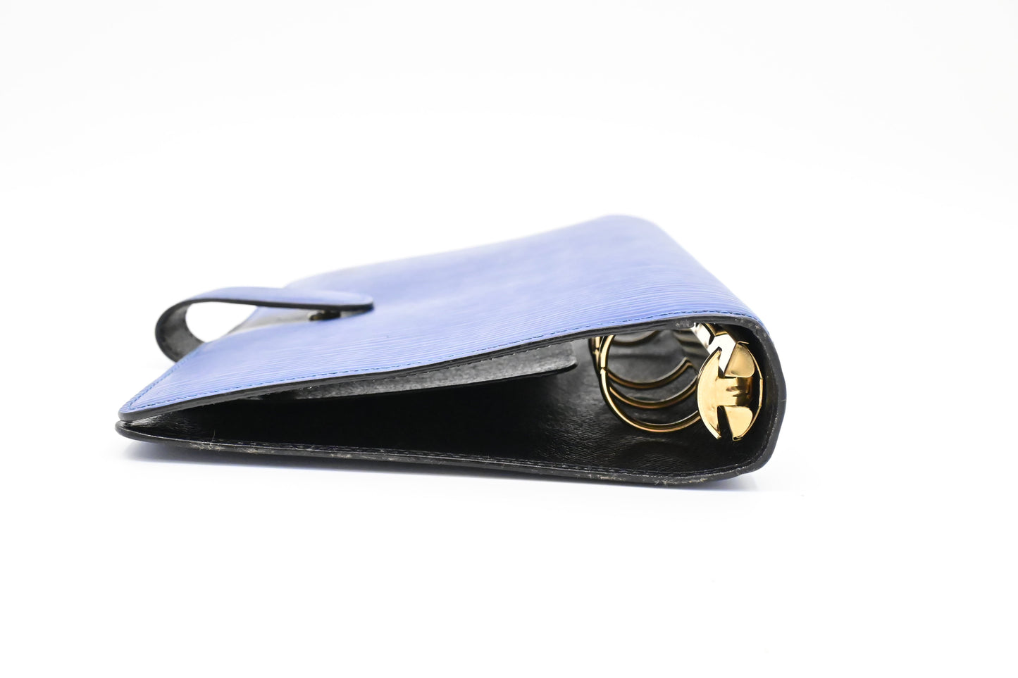 Louis Vuitton Agenda MM in Epi Blue Leather
