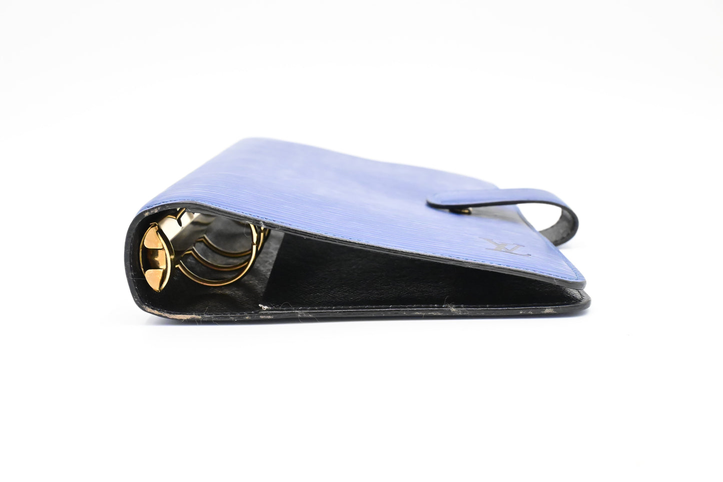 Louis Vuitton Agenda MM in Epi Blue Leather