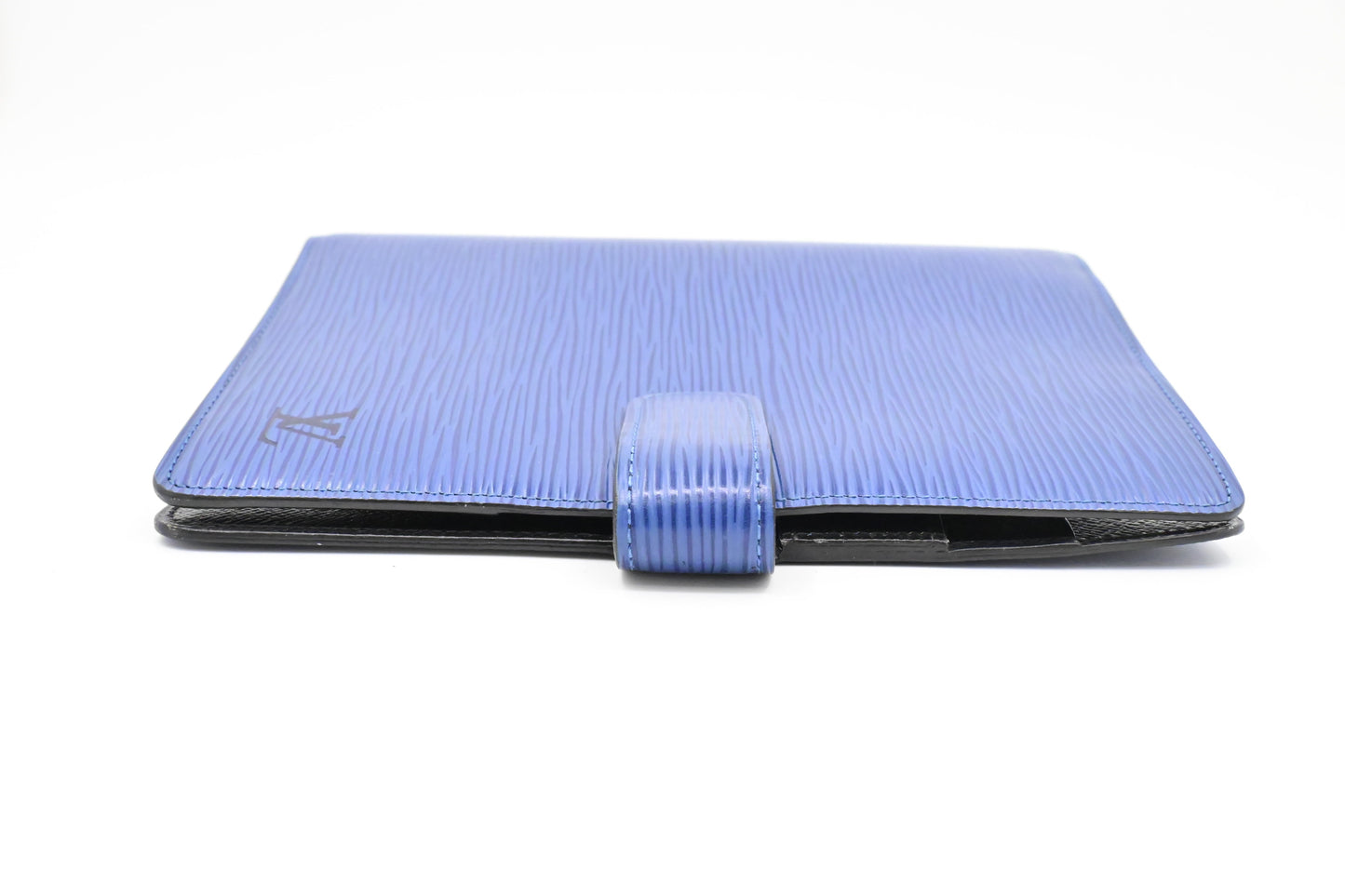 Louis Vuitton Agenda MM in Epi Blue Leather