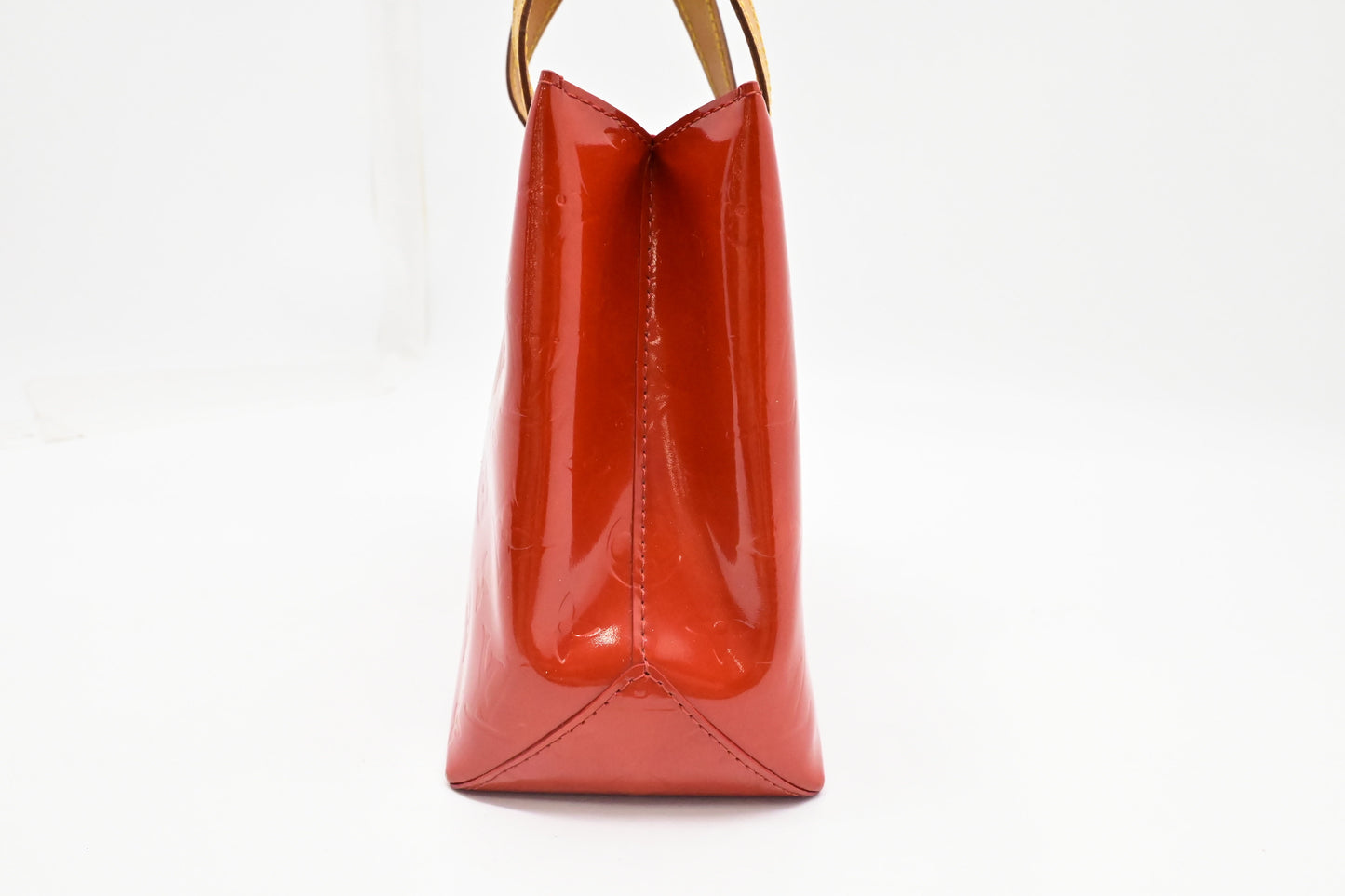Louis Vuitton Reade PM in Rouge Grenadine Vernis Leather