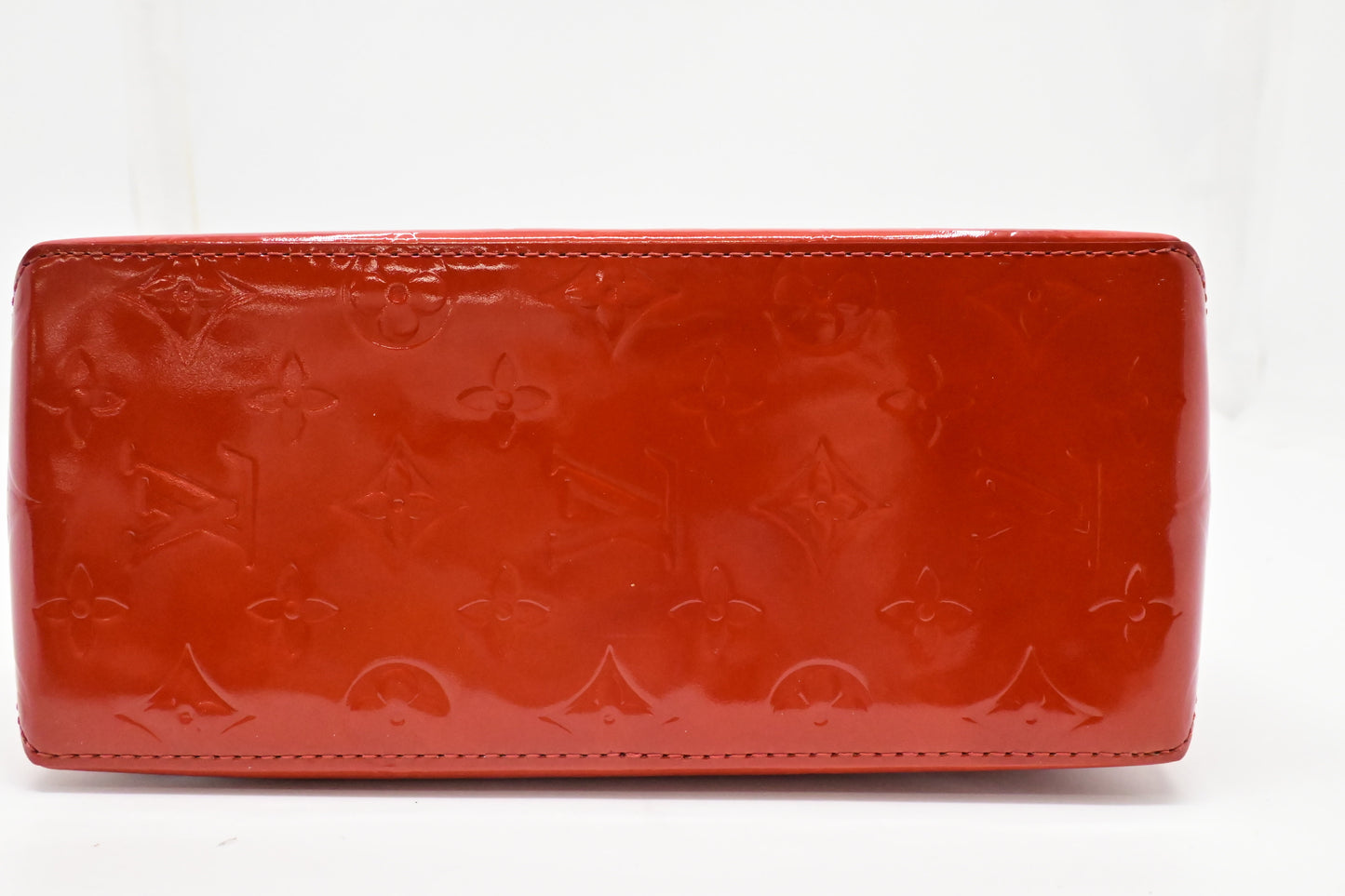 Louis Vuitton Reade PM in Rouge Grenadine Vernis Leather