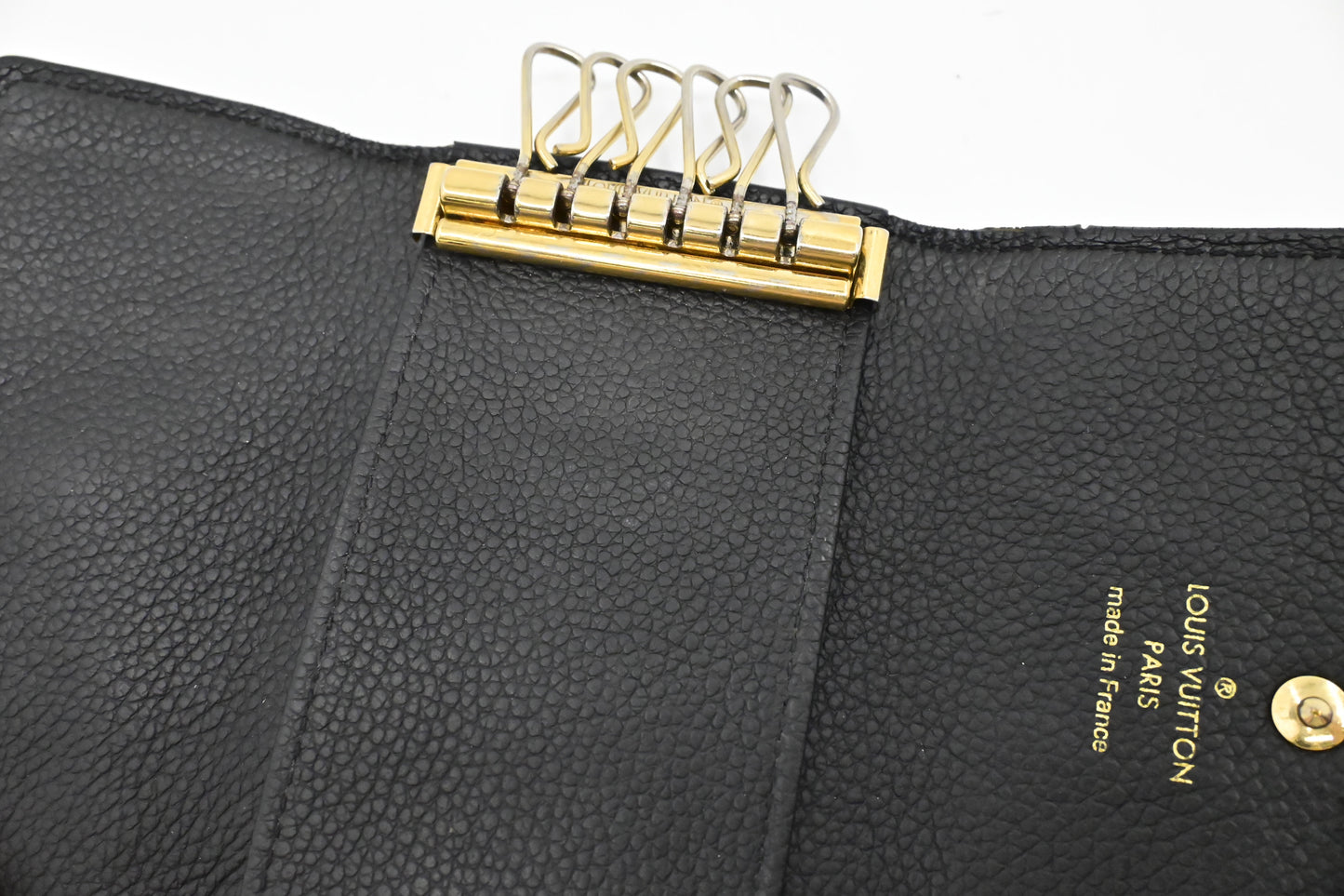 Louis Vuitton Multicles 6 in Black Empreinte Leather