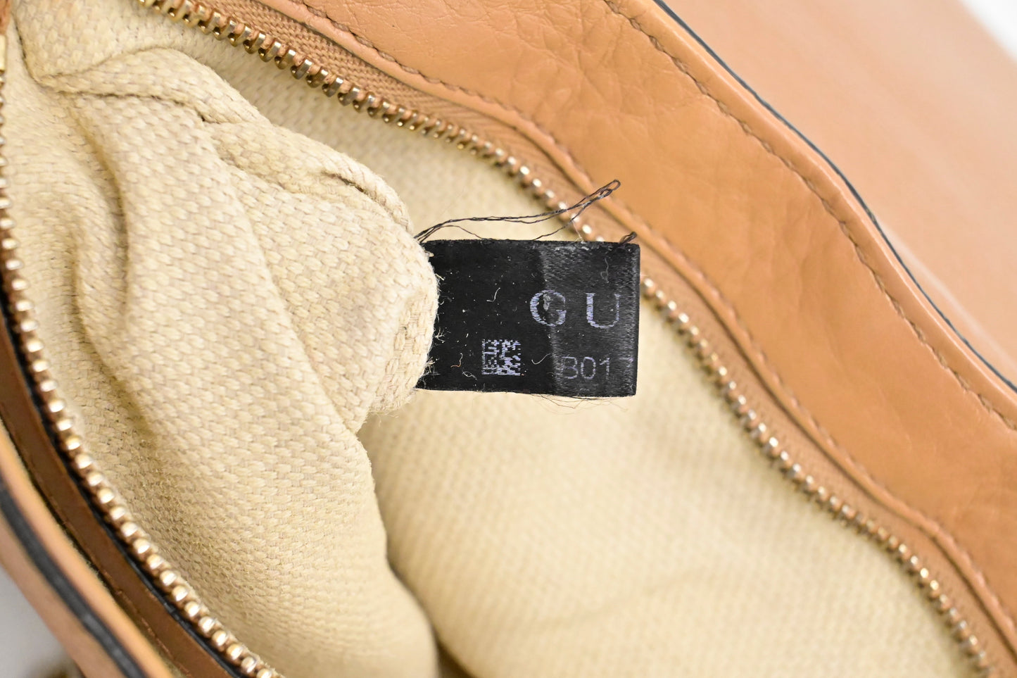 Gucci Soho Crossbody in Light Brown Leather