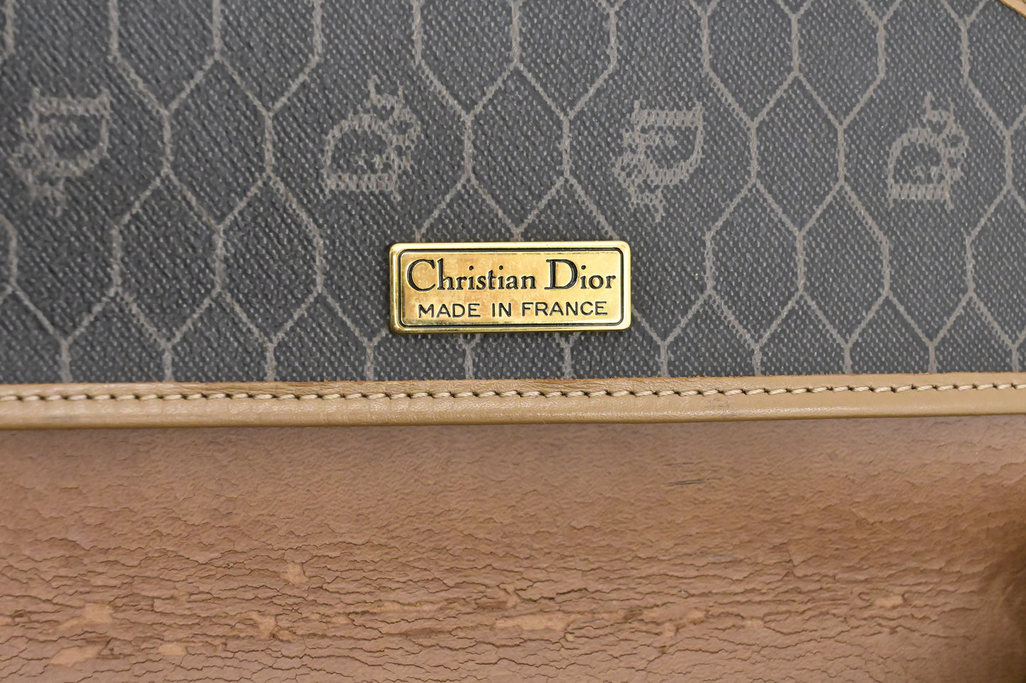 Dior Crossbody in Black Honeycomb Canvas