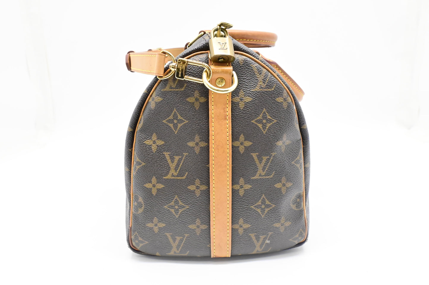 Louis Vuitton Speedy 30 Bandouliere in Love Lock Monogram Canvas