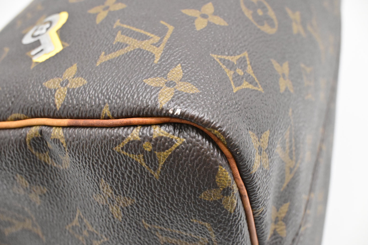 Louis Vuitton Speedy 30 Bandouliere in Love Lock Monogram Canvas