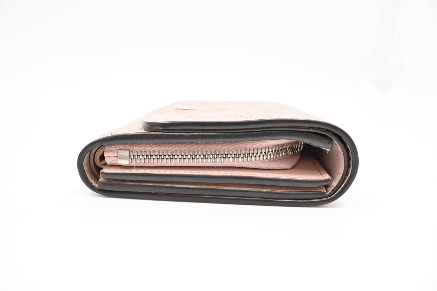Louis Vuitton Iris Compact Wallet in Rose Jasmin Mahina Leather