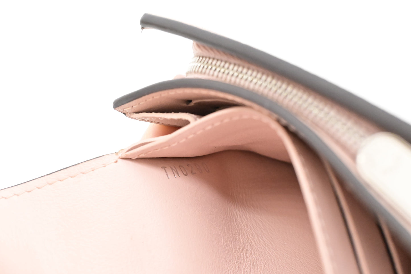 Louis Vuitton Iris Compact Wallet in Rose Jasmin Mahina Leather
